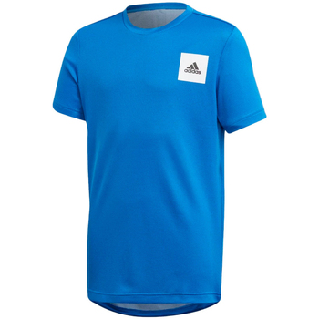 Vêtements Garçon T-shirts & Polos adidas Originals FM1685 Bleu