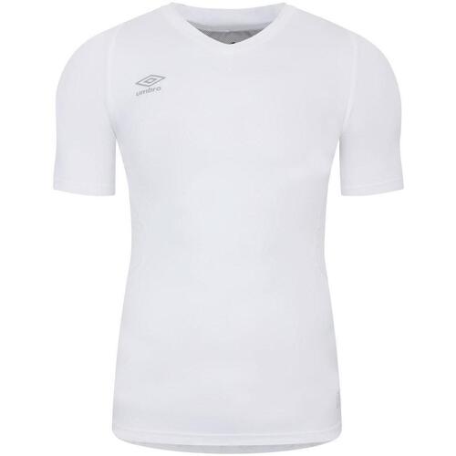 Vêtements T-shirts manches longues Umbro Elite Blanc