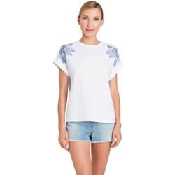 Vêtements PLS30896 T-shirts manches courtes Twin Set  Blanc