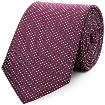 cravates et accessoires bruce field  cravate pure soie à puces carrées 
