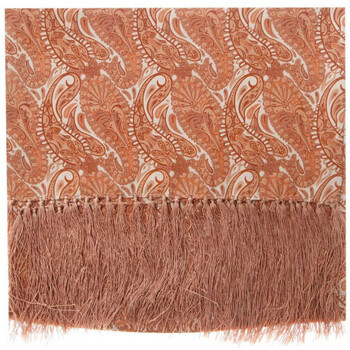 Accessoires textile Homme Echarpes / Etoles / Foulards Bruce Field Foulard en pure soie motif cachemire camel Beige