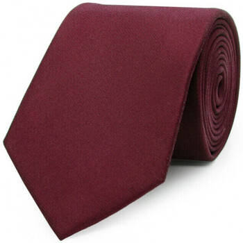 Vêtements Homme Cravates et accessoires Bruce Field Cravate pure soie lisse Bordeaux
