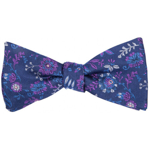 Vêtements Homme Cravates et accessoires Bruce Field Noeud papillon fantaisie en pure soie Violet