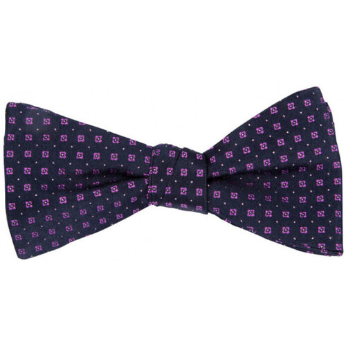Vêtements Homme Cravates et accessoires Bruce Field Noeud papillon Trèfles en pure soie Violet