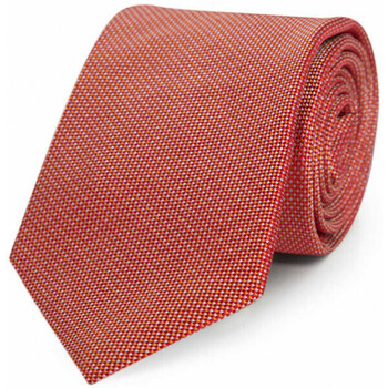 Vêtements Homme Cravates et accessoires Bruce Field Cravate en pure soie chinée Orange
