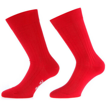 Sous-vêtements Homme Chaussettes de sport Bruce Field Chaussettes colorées en fil d'Ecosse 100% coton Rouge