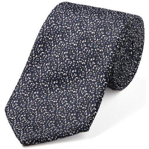 Vêtements Homme Cravates et accessoires Bruce Field Cravate pure soie à motif fantaisie Noir
