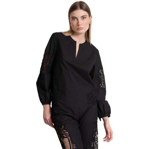 Vêtements Femme Tops / Blouses Kaos Collezioni  Noir