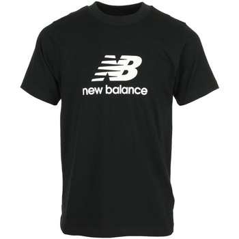 Vêtements Homme T-shirts manches courtes New Balance Se Log Ss Noir