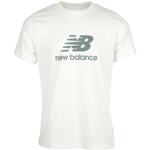 Vêtements Homme T-shirts manches courtes New Balance Se Log Ss Blanc