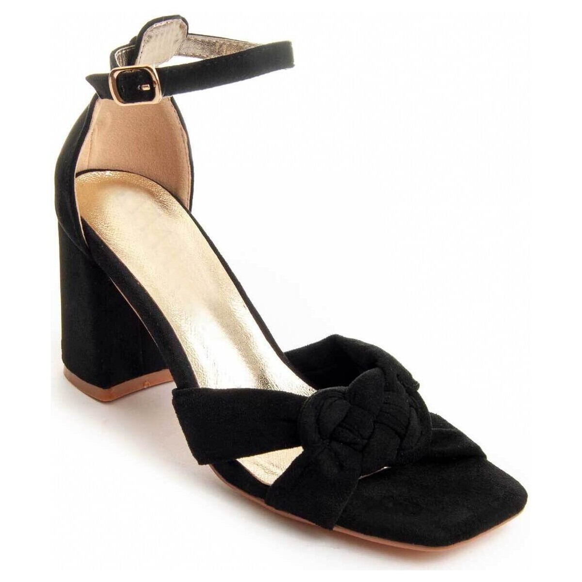 Chaussures Femme Sandales et Nu-pieds Leindia 88457 Noir