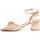 Chaussures Femme Sandales et Nu-pieds Leindia 88459 Doré