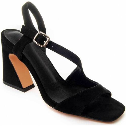 Chaussures Femme Sandales et Nu-pieds Leindia 88461 Noir