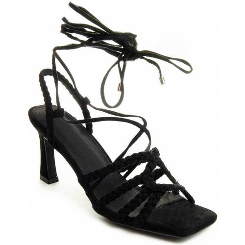 Chaussures Femme Sandales et Nu-pieds Leindia 88468 Noir