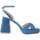 Chaussures Femme Sandales et Nu-pieds Leindia 88518 Bleu