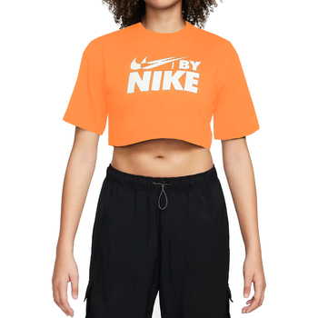 Vêtements Femme T-shirts manches courtes Nike FZ4635 Orange