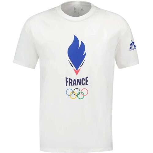 Vêtements Homme T-shirts manches courtes Le Coq Sportif 163991VTPE24 Blanc