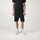 Vêtements Homme Shorts / Bermudas BOSS SHORT HEADLO 1  EN COTON MÉLANGÉ AVEC LOGO EN RELIEF NOI Noir