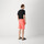 Vêtements Homme Shorts / Bermudas BOSS SHORT HEADLO 1  EN COTON MÉLANGÉ AVEC LOGO EN RELIEF ROU Rouge