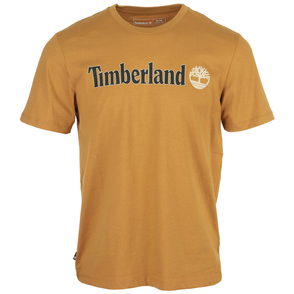 Vêtements Homme T-shirts manches courtes Timberland Linear Logo Short Sleeve Marron