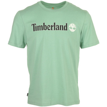 Timberland Linear Logo Short Sleeve Vert