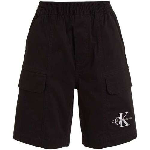 Vêtements Garçon Shorts / Bermudas Calvin Klein JEANS Teddy 160915VTPE24 Noir