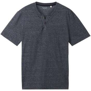 Vêtements Homme puffy sleeve logo sweatshirt Tom Tailor 162751VTPE24 Marine