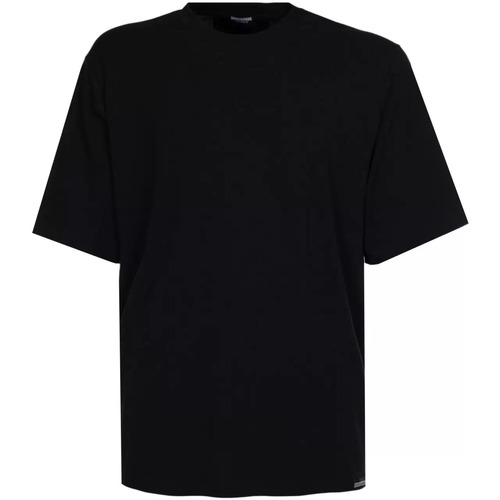 Vêtements Homme Joggings & Survêtements Dsquared t-shirt noir sur Noir