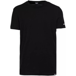 Vêtements Homme T-shirts & Polos Dsquared t-shirt noir homme de base Noir