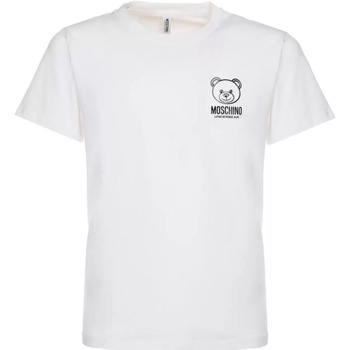 Vêtements Homme Love Moschino Vestito modello T-shirt con stampa Bianco Moschino t-shirt ours blanc Blanc