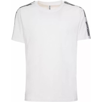 Vêtements Homme Love Moschino Vestito modello T-shirt con stampa Bianco Moschino T-shirt  manches blanches logées Marron