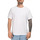 Vêtements Homme T-shirts & Polos Moschino t-shirt rayures blanches logate Blanc