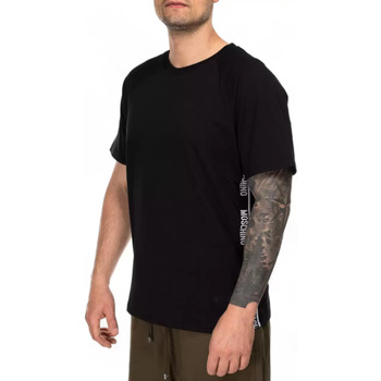 Moschino Bandes de t-shirt Noir