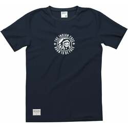 Nicce T-shirt med gentaget logo i hvid