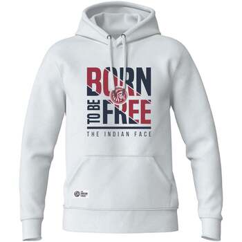 Vêtements Sweats The Indian Face Born to be Free Blanc