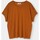 Vêtements Femme T-shirts manches courtes Loreak Mendian Loreak Gamere Tshirt Caramel Multicolore