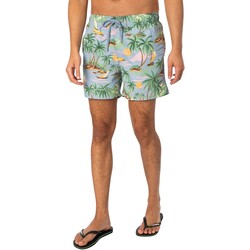 Vêtements Homme Maillots / Shorts de bain Gant Short de bain imprimé Hawaï Bleu