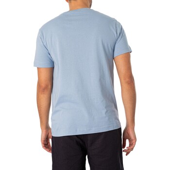 Gant T-shirt régulier à bouclier Bleu