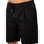 Vêtements Homme Shorts / Bermudas Replay Short en molleton à logo encadré Noir