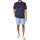 Vêtements Homme Shorts / Bermudas Superdry Short en lin à cordon de serrage Bleu