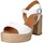 Chaussures Femme Sandales et Nu-pieds Unisa Odell santal Femme Blanc