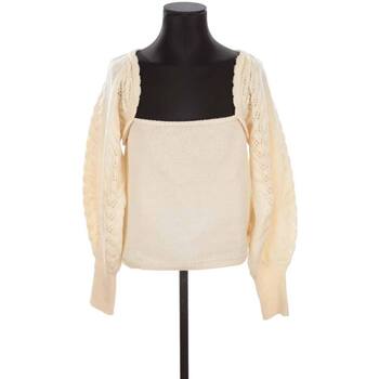 Vêtements Femme Sweats Rouje Pull-over en laine Blanc