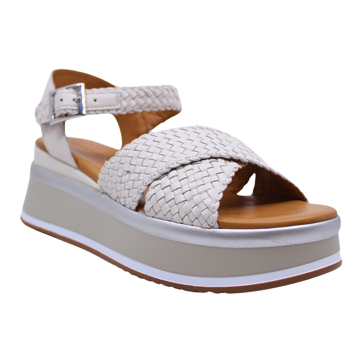 Chaussures Femme Sandales et Nu-pieds Inuovo sandales Blanc