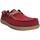Chaussures Homme Derbies & Richelieu HEY DUDE wallybraided-rosso Rouge