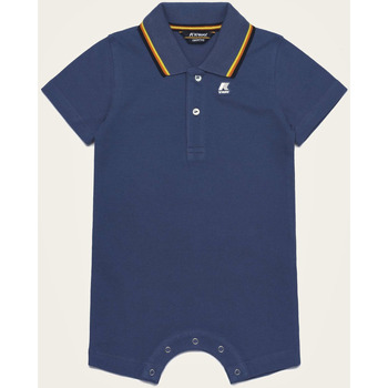 Vêtements Garçon Sweats & Polaires K-Way Barboteuse bébé  Dottie en coton stretch Bleu