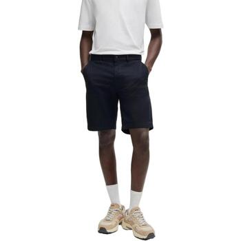 Vêtements Homme Shorts / Bermudas BOSS Chino-slim-Shorts 10248647 01 50513026 Bleu