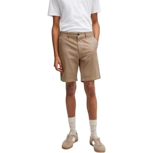 Vêtements Homme Shorts / Bermudas BOSS Chino-slim-Shorts 10248647 01 50513026 Beige