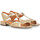 Chaussures Femme Sandales et Nu-pieds Chie Mihara Sandale  en cuir perforé doré Autres