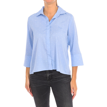 Vêtements Femme T-shirts manches longues Daniel Hechter 8630-771839-620 Bleu