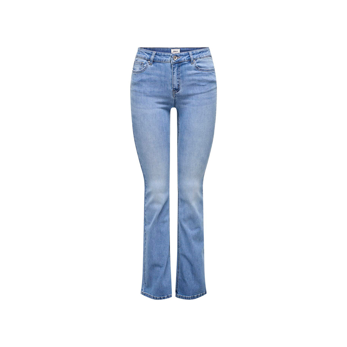 Vêtements Femme Jeans droit Only 15318586 Bleu